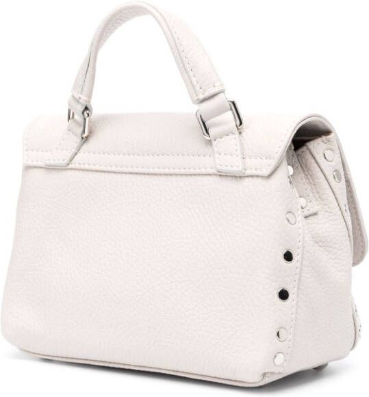 Zanellato Postina leren mini-tas Beige
