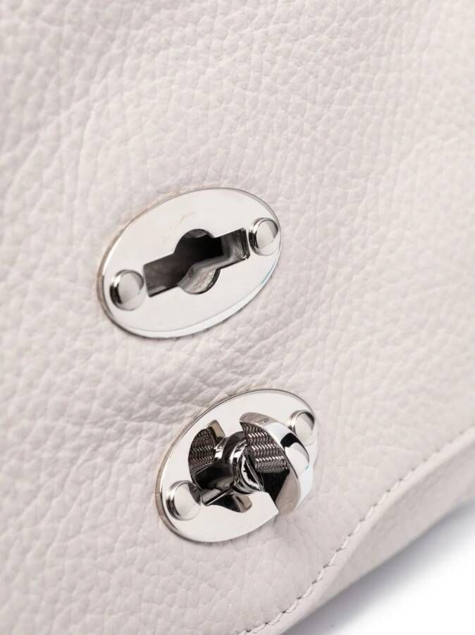 Zanellato Postina leren mini-tas Beige