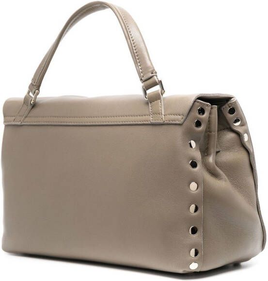 Zanellato Postina shopper met handgreep Grijs