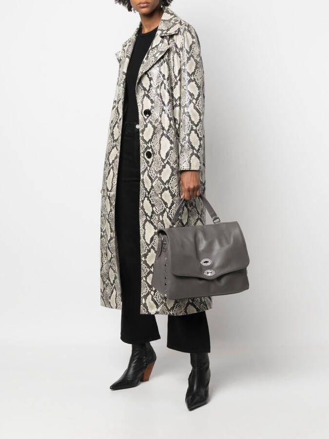 Zanellato Shopper met handgreep Grijs
