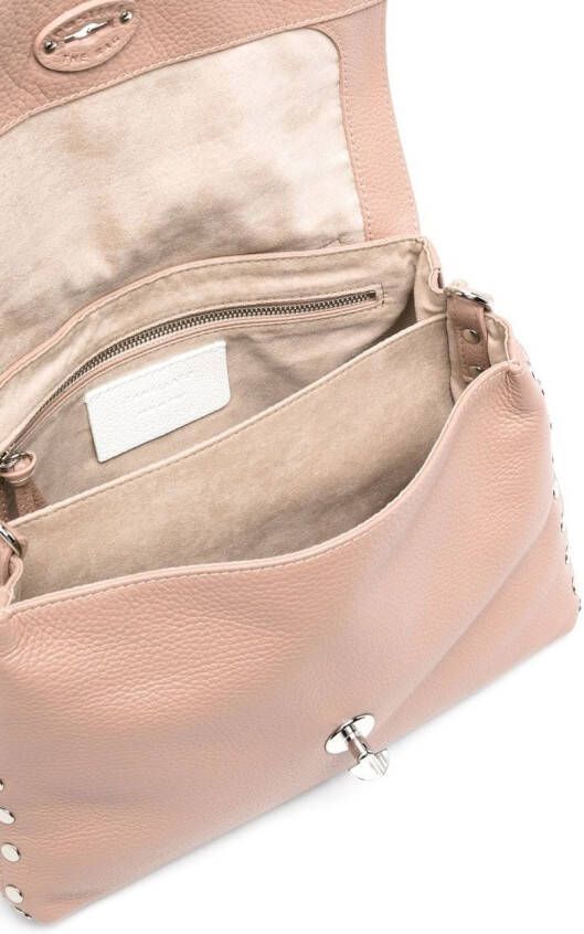 Zanellato Shopper met studs Roze