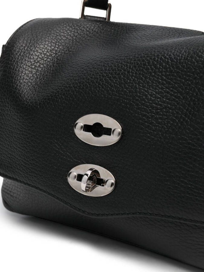 Zanellato Shopper met studs Zwart