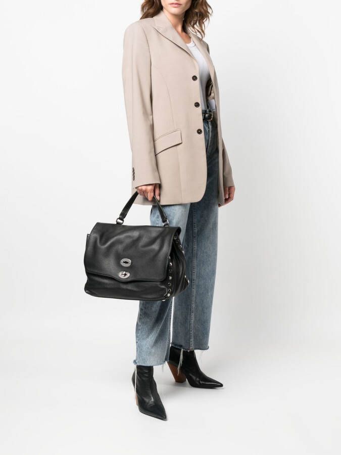 Zanellato Postina medium shopper Zwart
