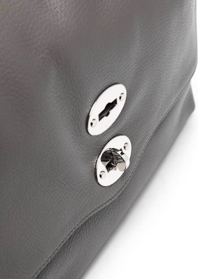 Zanellato Shopper verfraaid met studs Grijs