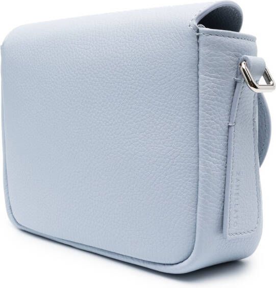 Zanellato Tina Daily leren schoudertas Blauw