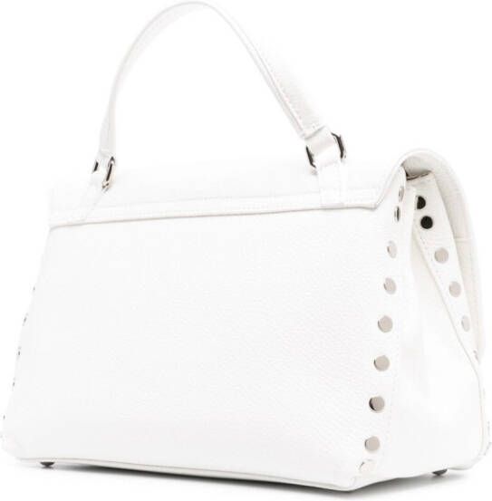 Zanellato Shopper met studs Wit
