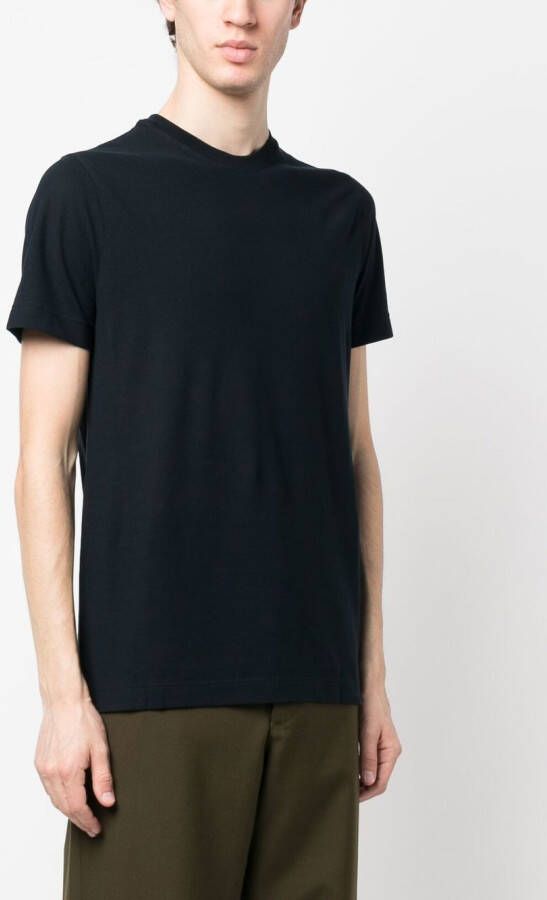 Zanone Ice katoenen T-shirt Blauw
