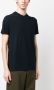 Zanone Ice katoenen T-shirt Blauw - Thumbnail 3