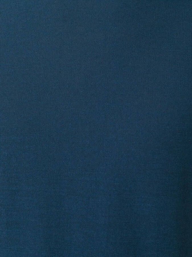 Zanone T-shirt met lange mouwen Blauw
