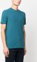 Zanone T-shirt met ronde hals Blauw - Thumbnail 3