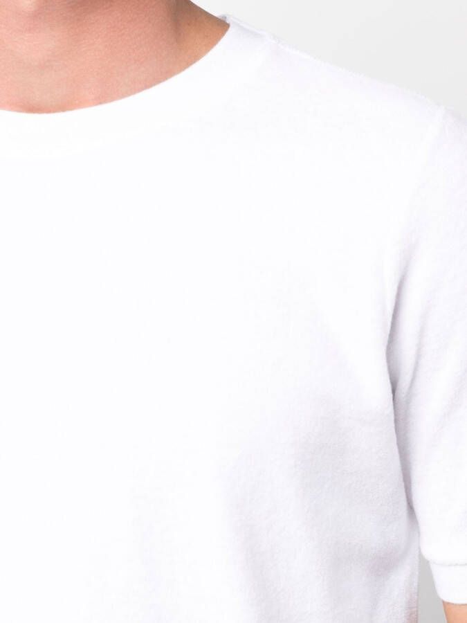 Zanone T-shirt met ronde hals Wit