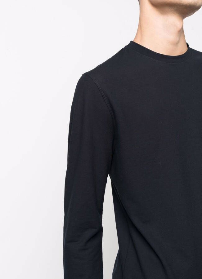 Zanone Top met lange mouwen Blauw