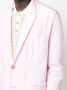 Zegna Blazer met enkele rij knopen Roze - Thumbnail 5
