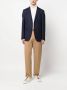 Zegna Blazer met gekerfde revers Blauw - Thumbnail 2