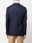 Zegna Blazer met gekerfde revers Blauw - Thumbnail 4