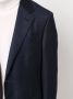 Zegna Blazer met gekerfde revers Blauw - Thumbnail 5