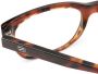 Zegna Bril met vierkant montuur Bruin - Thumbnail 3