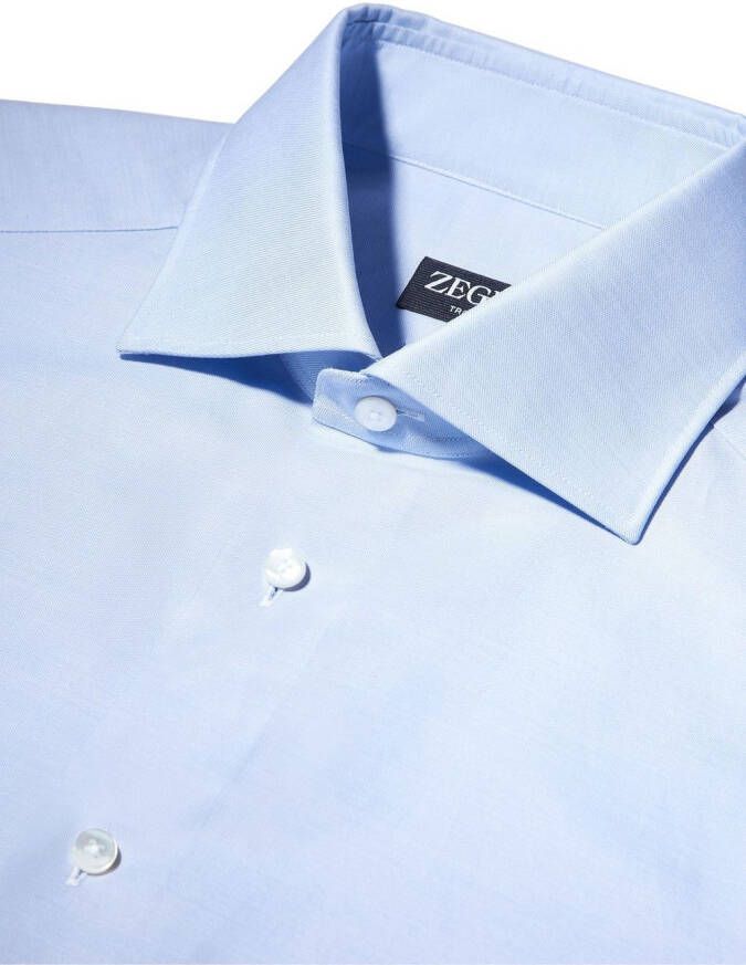 Zegna Button-down overhemd Blauw