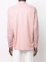 Zegna Button-down overhemd Roze - Thumbnail 4