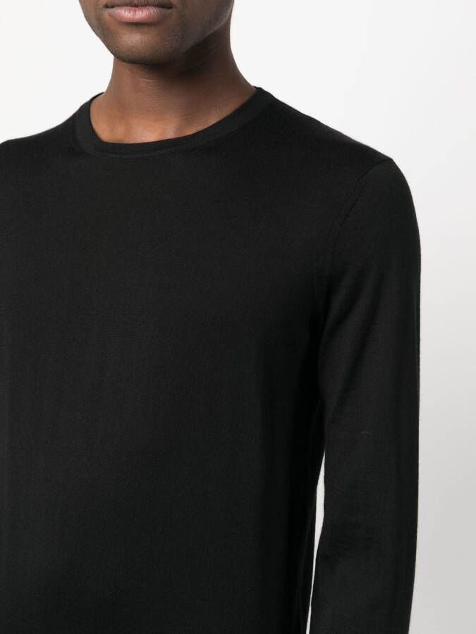 Zegna Trui met ronde hals Zwart
