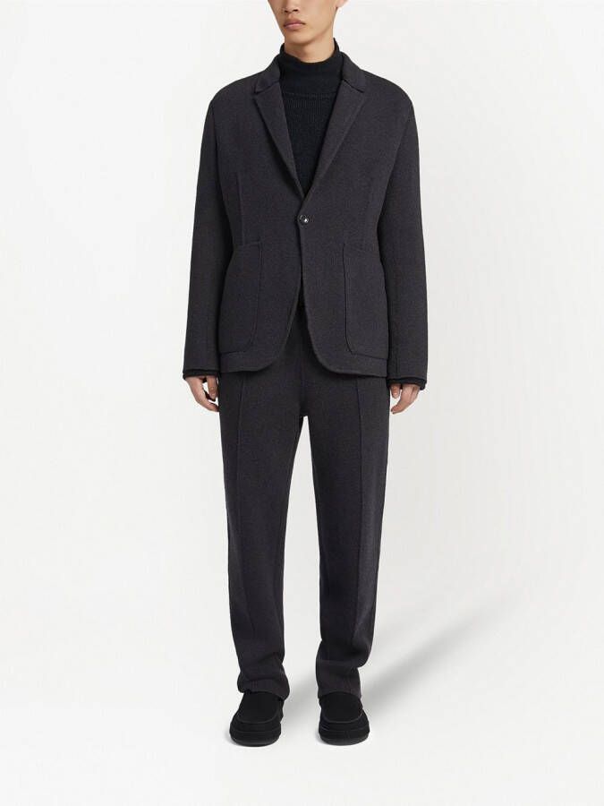 Zegna Elastische broek Grijs