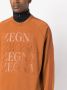 Zegna Sweater met logo-reliëf Oranje - Thumbnail 5