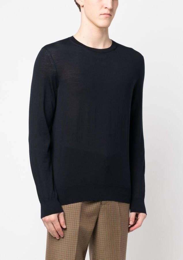Zegna Fijngebreide trui Blauw