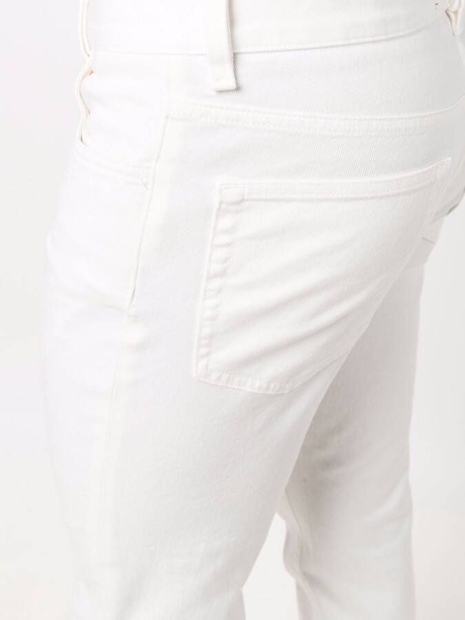 Zegna Jeans met toelopende pijpen Wit