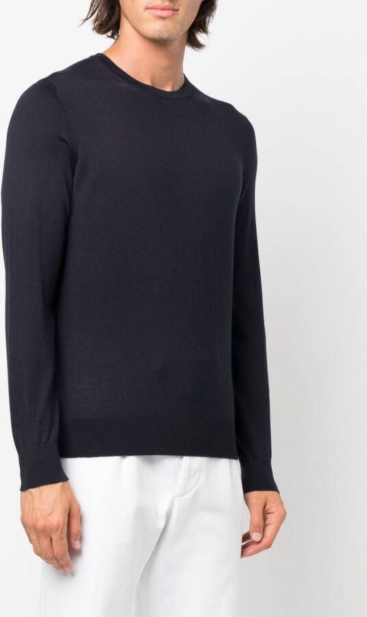 Zegna Kasjmier trui Blauw