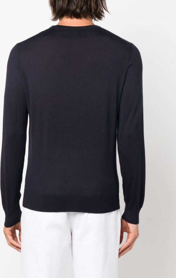 Zegna Kasjmier trui Blauw