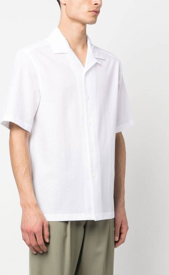 Zegna Katoenen overhemd Wit