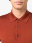 Zegna Gebreid poloshirt Oranje - Thumbnail 5