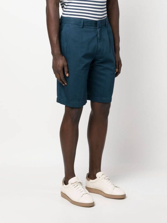 Zegna Chino shorts Blauw