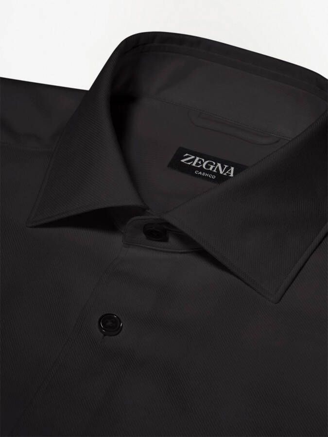 Zegna Overhemd Zwart