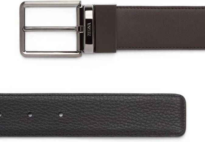 Zegna Omkeerbare riem Bruin