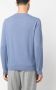 Zegna Ribgebreide trui Blauw - Thumbnail 4