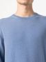 Zegna Ribgebreide trui Blauw - Thumbnail 5