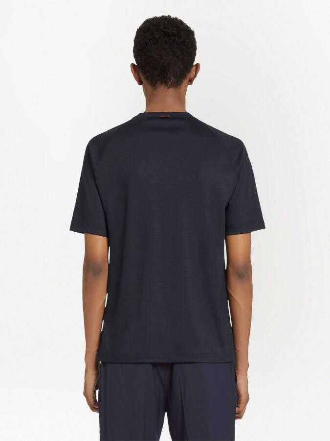 Zegna T-shirt met korte mouwen Blauw