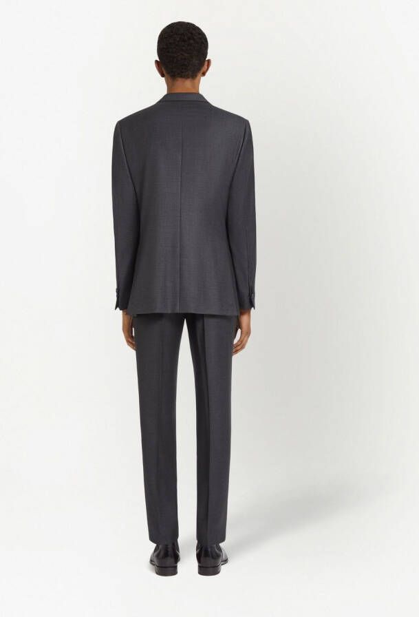 Zegna Wollen pak Grijs