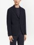 Zegna Colbert met enkele rij knopen Blauw - Thumbnail 3