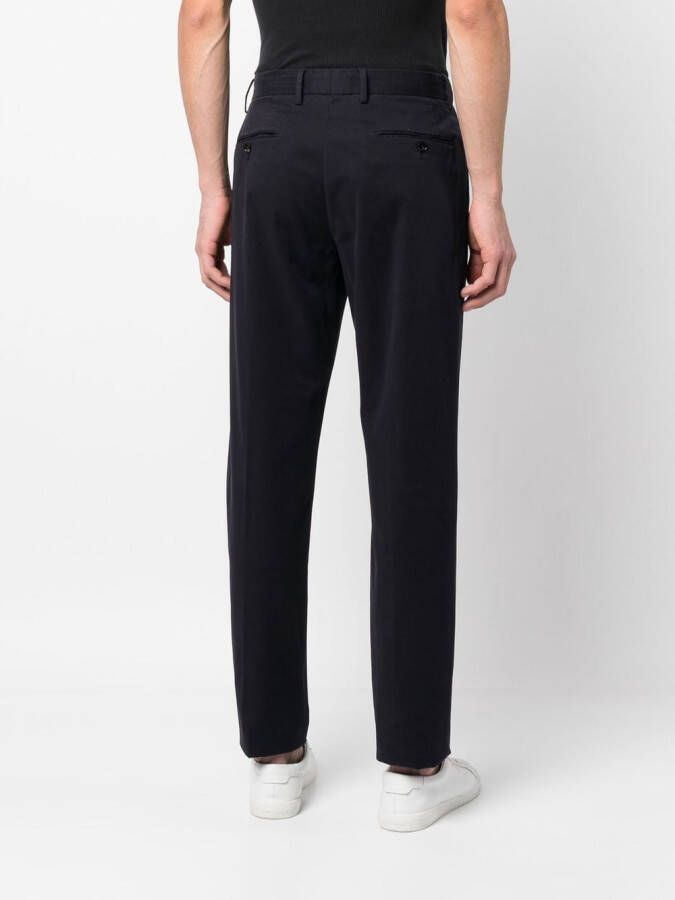 Zegna Slim-fit pantalon Blauw