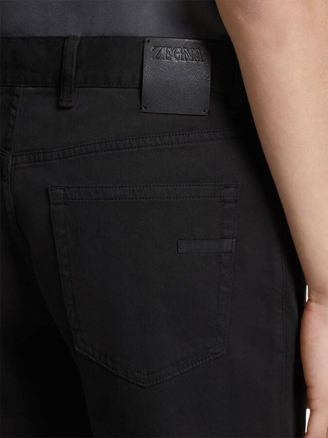 Zegna Roccia slim-fit jeans Zwart