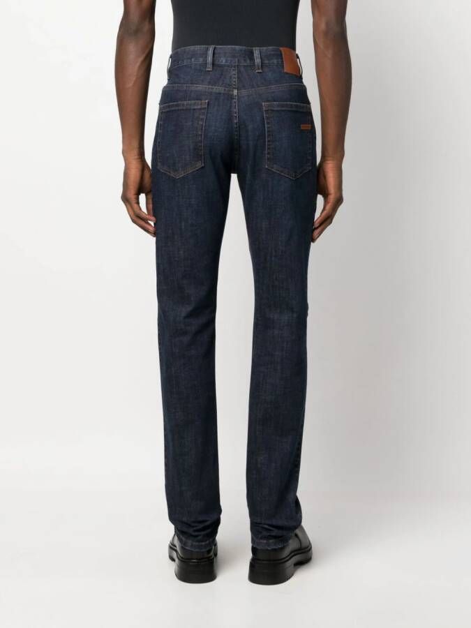 Zegna Slim-fit jeans Blauw