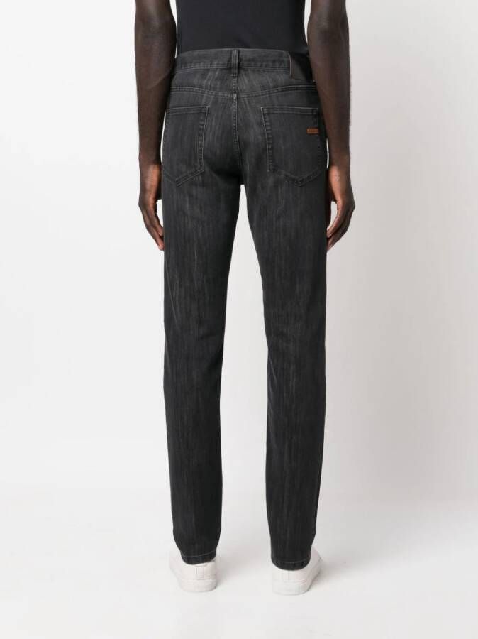 Zegna Slim-fit jeans Grijs