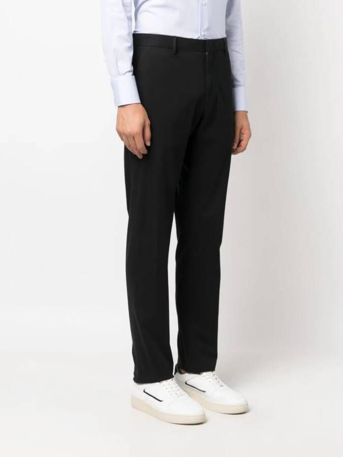 Zegna Slim-fit pantalon Zwart