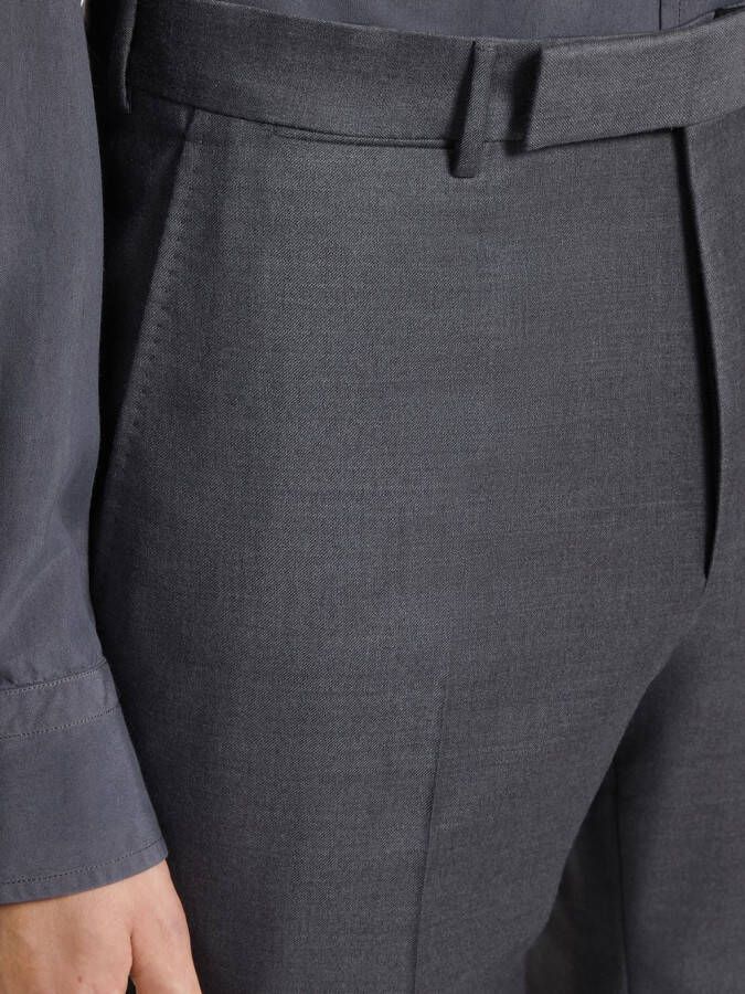 Zegna Slim-fit pantalon Grijs