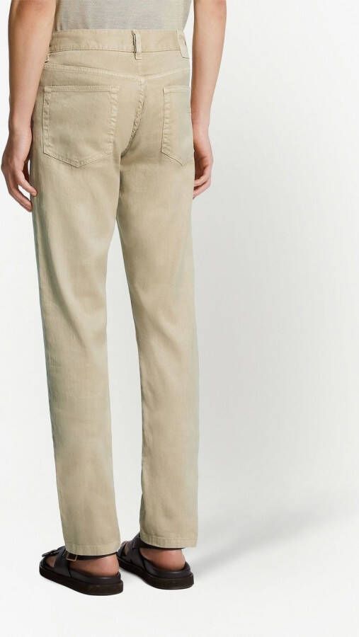 Zegna Straight jeans Beige