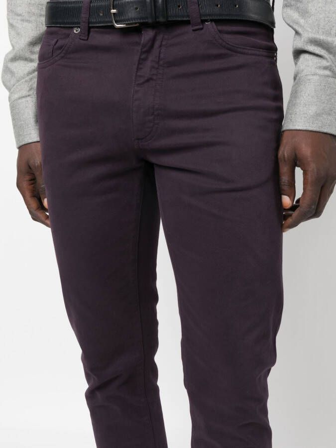 Zegna Straight jeans Paars