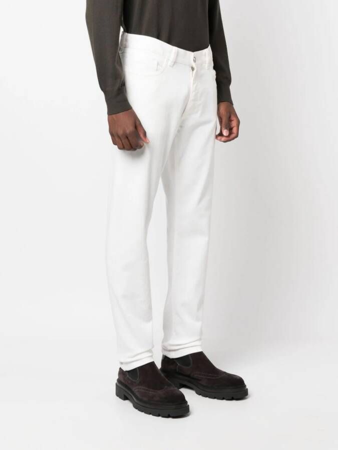 Zegna Straight jeans Wit
