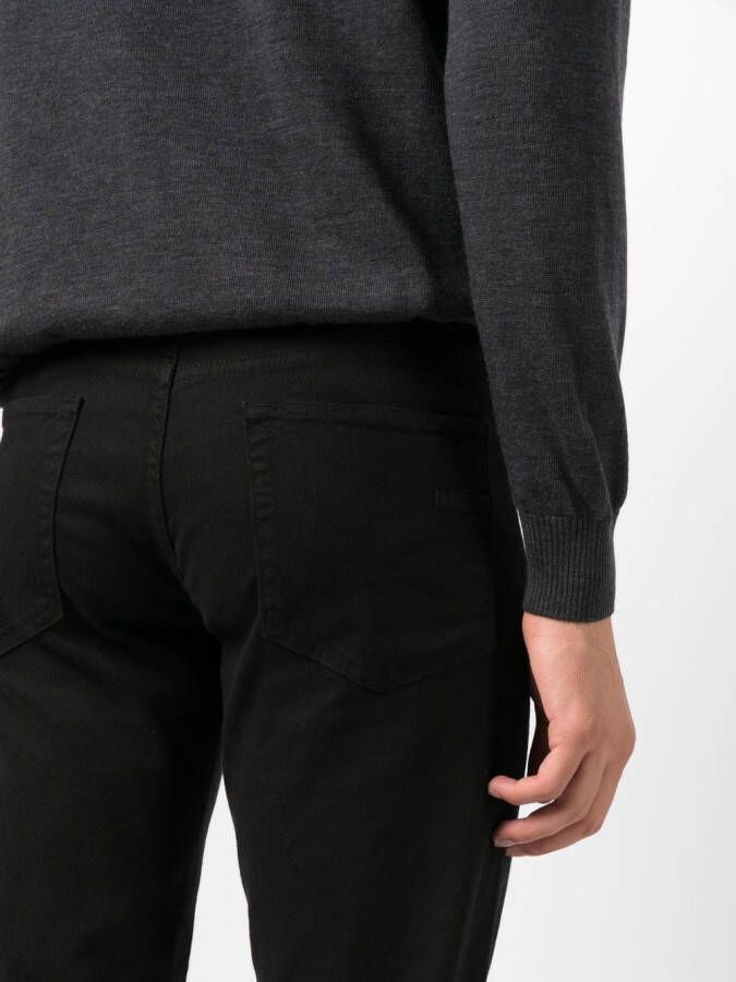 Zegna Straight jeans Zwart